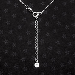 Necklace stethoscope - silver p. 925