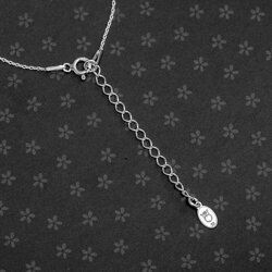 Necklace stethoscope - silver p. 925