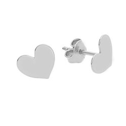 SZT-707 Silver earrings PANSY FLOWER - SILVER 925