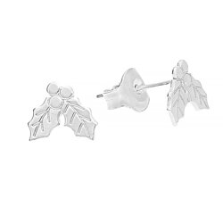 Silver earrings BUTTERFLY - SILVER 925