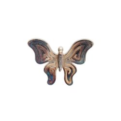 Srebrna zawieszka - motyl