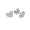 SZT-707 Silver earrings PANSY FLOWER - SILVER 925