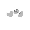 SZT-707 Silver earrings PANSY FLOWER - SILVER 925